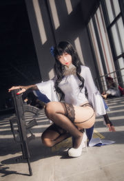 [Cosplay foto] Anime blogger Money Leng Leng-95 stijl jade prachtige zwarte domme meid