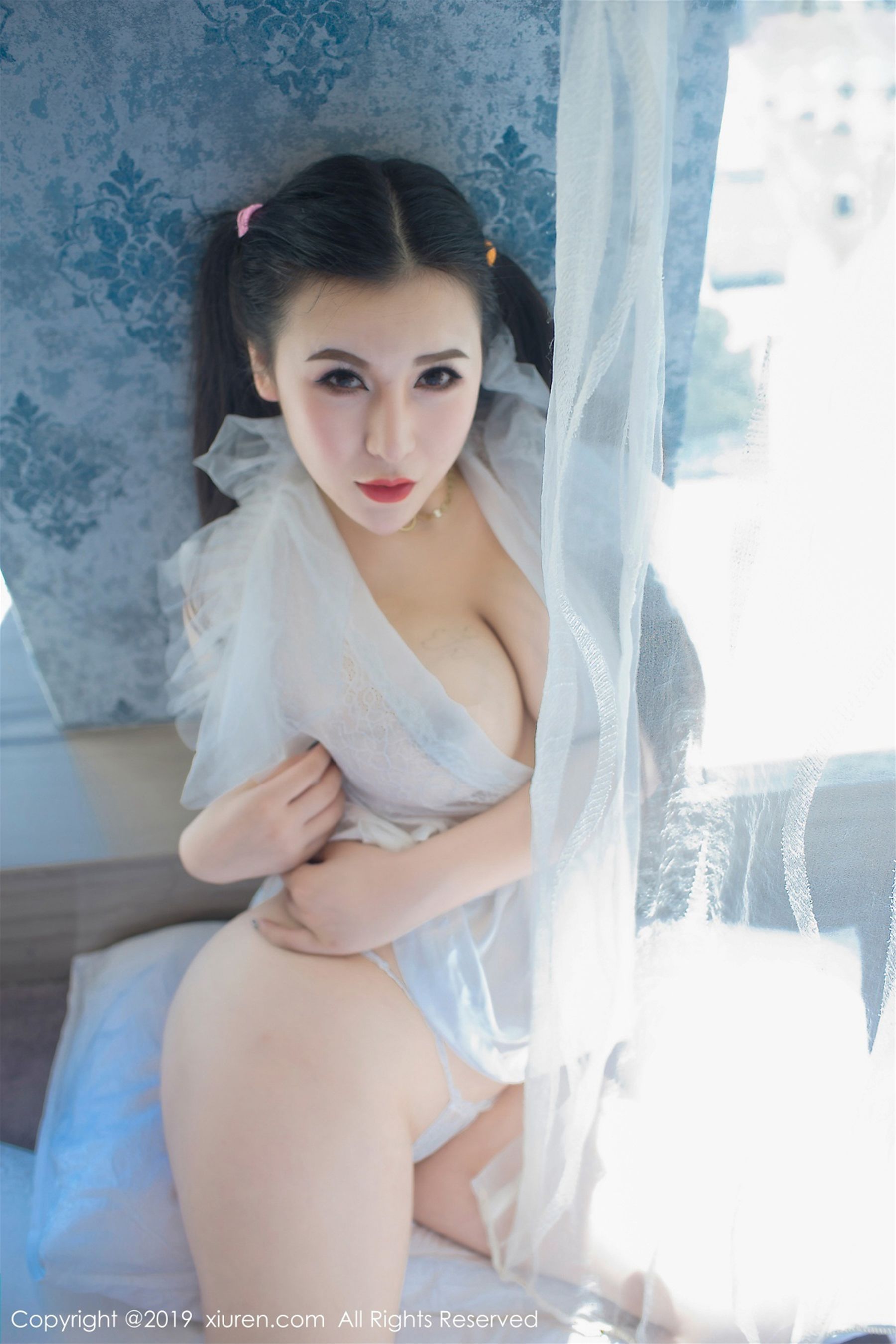 Eno "Bikini and White Lace" [秀人 XIUREN] No.1588 หน้า 13 No.709fce