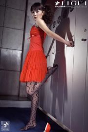 Model Mi Huimei "The Braking Machine in the Billiard Room" [Ligui LiGui] ภาพถ่ายขาและเท้าหยกที่สวยงาม