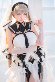 [Foto de COSER de una celebridad de Internet] Miss Coser Xing Zhichi - blanco puro y negro azabache "Impresionante"