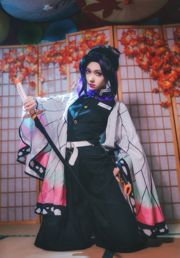 [COS Welfare] Blogueiro de anime Nan Tao Momoko - Uniforme da equipe Ninja da borboleta