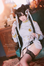 [COS Welfare] Weibo Girl Paper Cream Moon Shimo - Atago