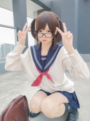 [Cosplay-foto] NAGISA Monster Meow - Navy JK-stijl