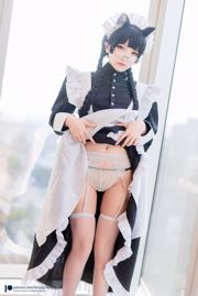 COSER Xiaoding "Black Cat Maid" [Fábrica de fantasia]