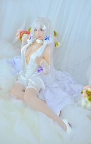 [网 红 Coser] Jiuqu Jean "Abito da sposa"