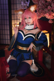 [Cosplay Photo] Anime blogger Teppanyaki Ghost Dance w - Tamamo-mae original skin