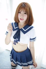 Xu cake "Sexy Sailor Suit + Pink Tube Top One Piece" [Model Academy MFStar] Vol.020