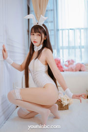 [尤蜜荟YouMiabc] Chat muet Lapin blanc Maid