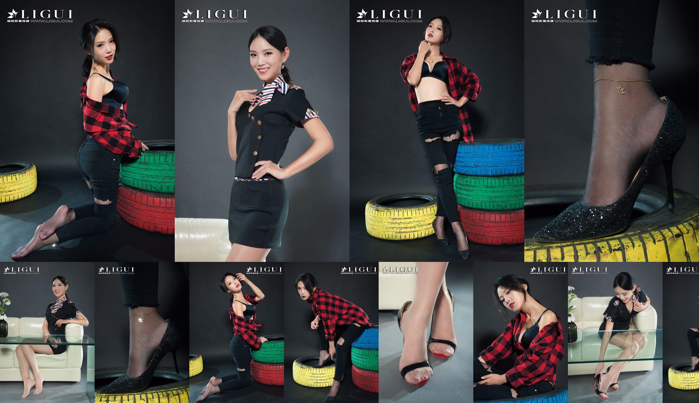 Leg model Zhao Weila "Stewardess Silk Foot" [Ligui Ligui] No.adbb14 Page 16