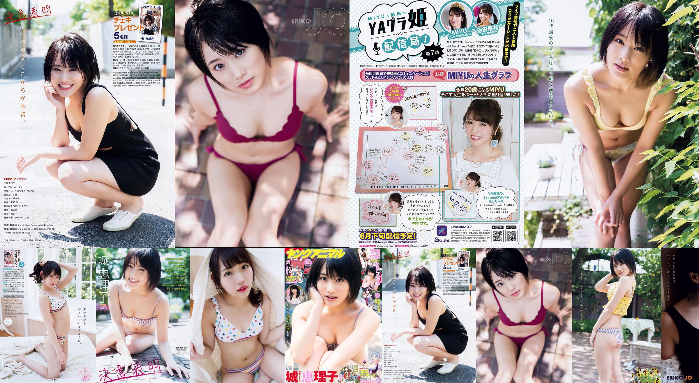 城恵理子 植村梓 [Young Animal] 2018年No.12 写真杂志 No.5526b4 第1页