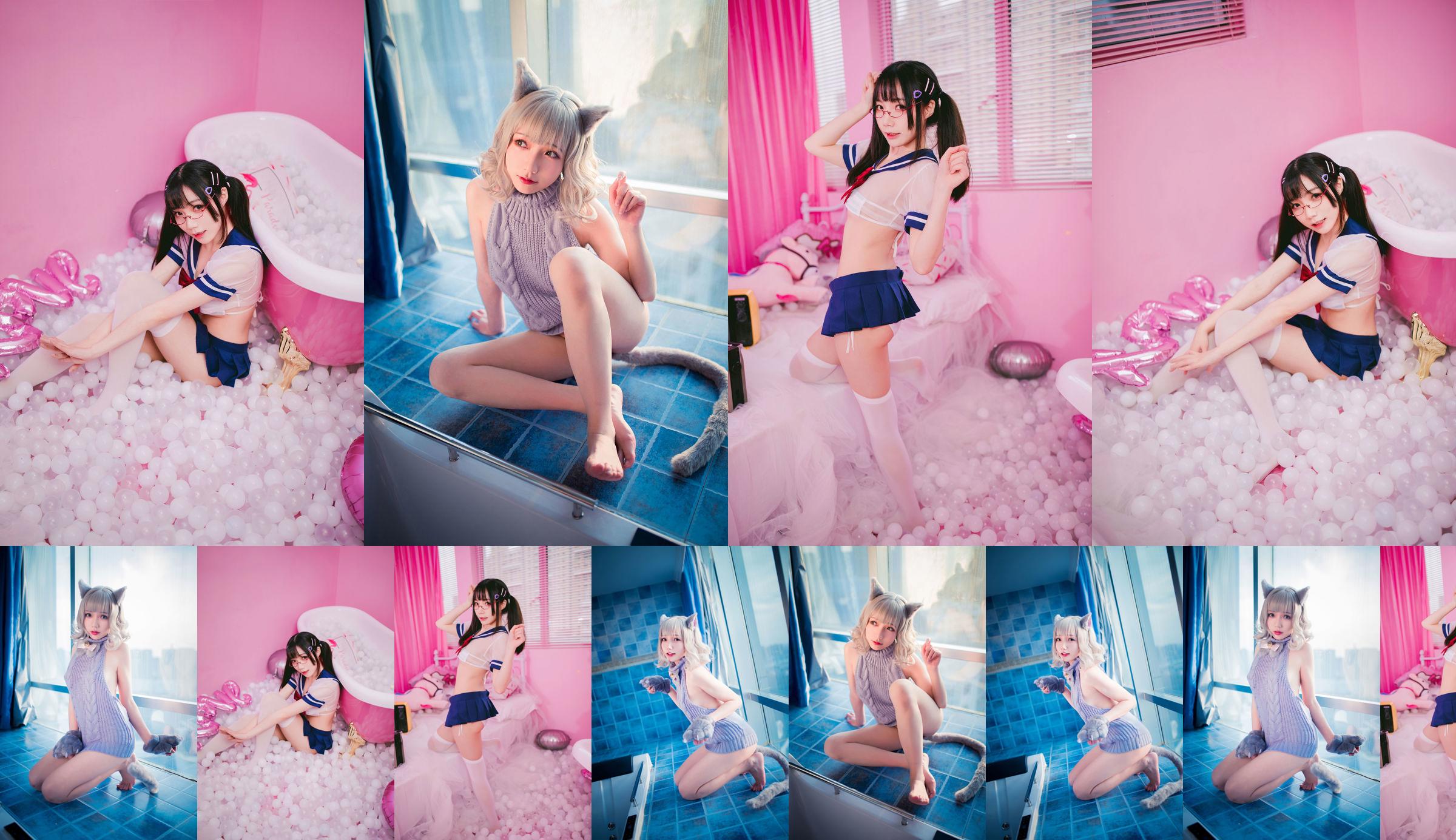 [Ảnh COSER Đỏ Net] Loli phúc lợi Mao Mao - Áo len hở lưng No.06c09b Trang 21