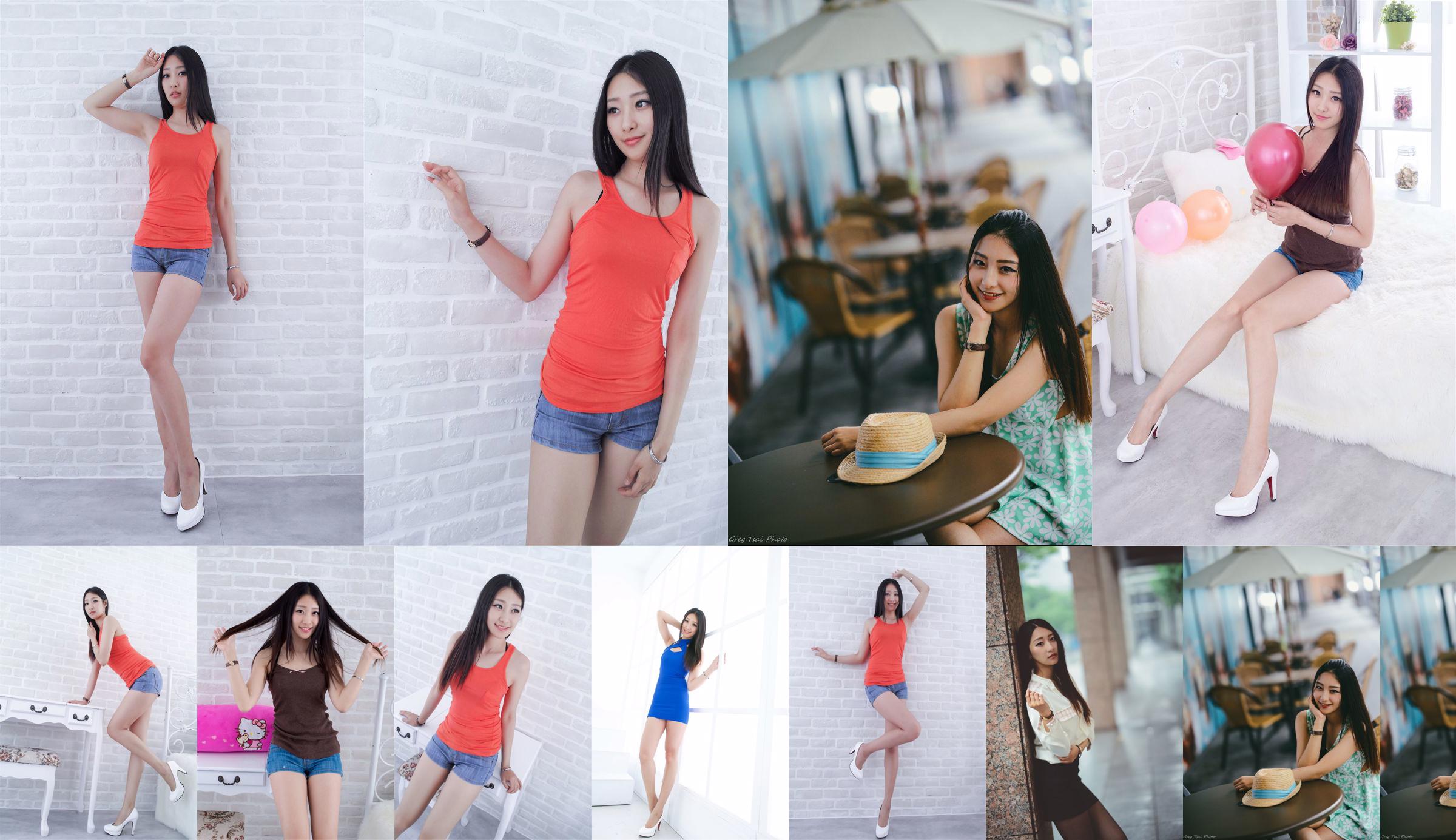 [ความงามดาราไต้หวันสุทธิ] Joan Xiaokui ขานางแบบสด + ถ่ายภาพถนน Xinyi No.4991d8 หน้า 2