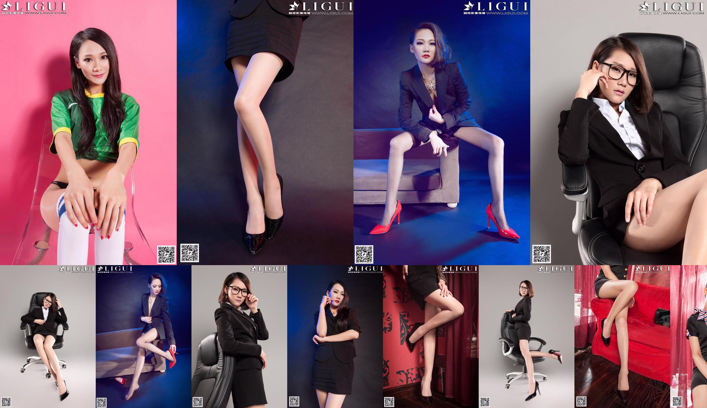 [丽柜LiGui] Model Mandy's "Professional Wear High-heeled Silk Feet" Full Collection of Beautiful Legs and Jade Foot Photographs No.1ec155 Page 10