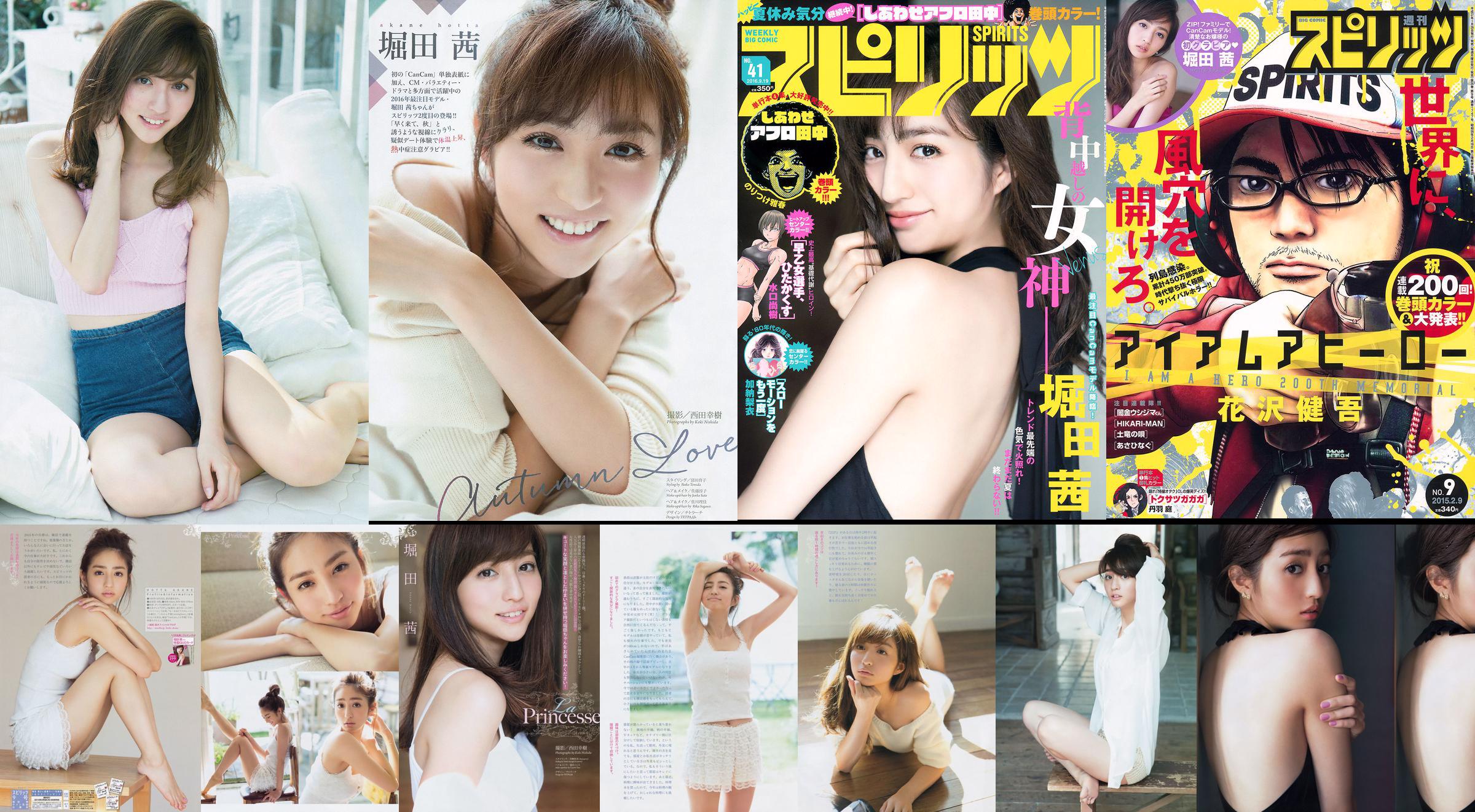 [주간 빅 코믹 스피릿] Akane Horita 2015 No.09 Photo Magazine No.1101bc 페이지 1