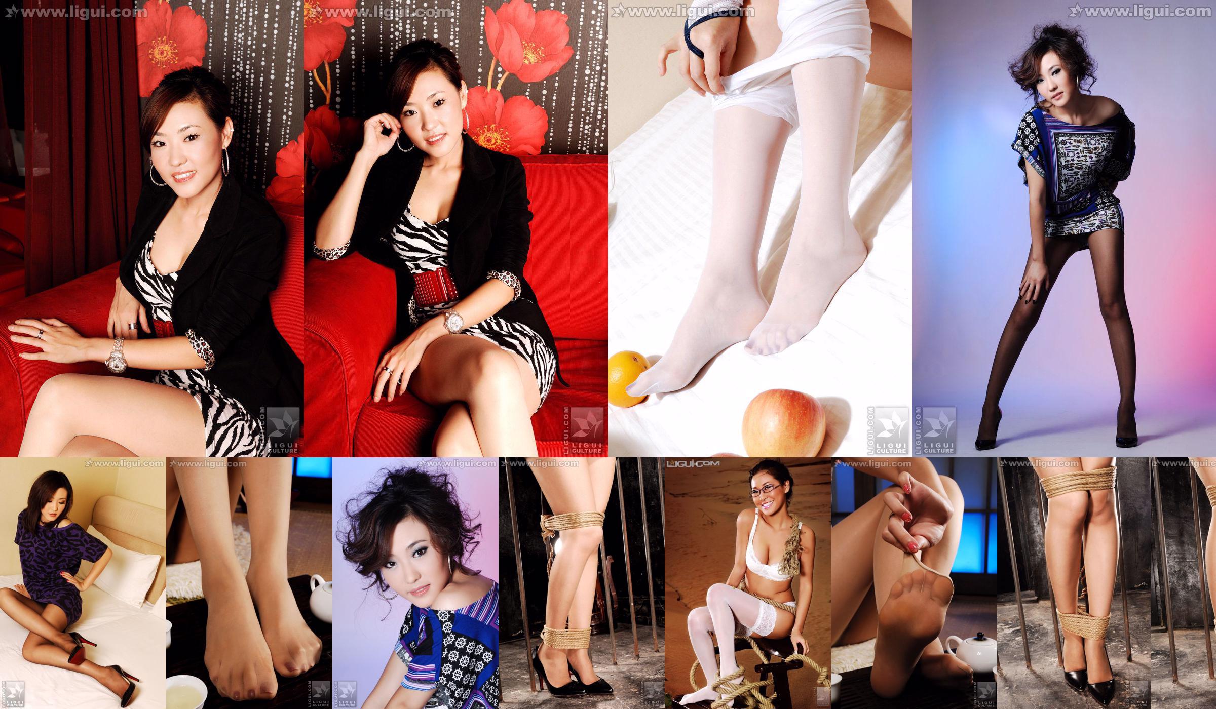 Model CoCo "Sweet and Fashionable IT Style Show" [丽 柜 LiGui] Foto di belle gambe e piedi di giada No.923bae Pagina 8