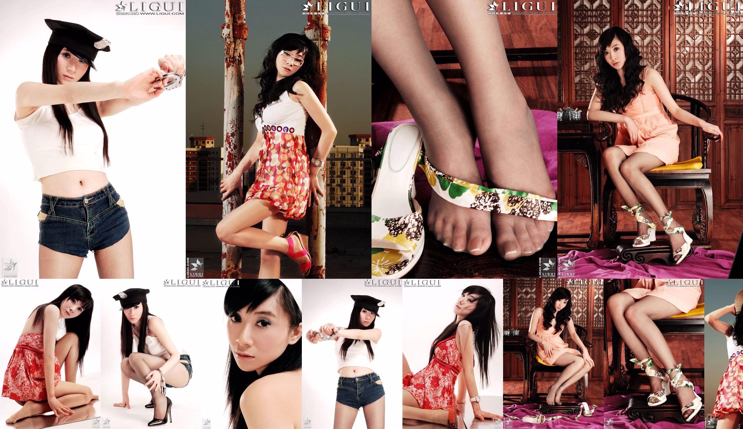 [丽柜LiGui] Model Jinxin Silky Foot and Beautiful Legs Photo Picture No.304db2 Page 1