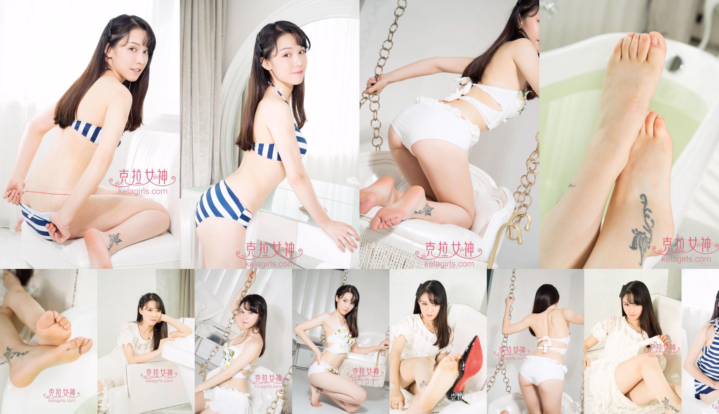 [กะรัตเทพธิดา Kelagirls] ความสนุกของ Tan Qingqing ในถุงเท้าตาข่ายสีขาว No.4c9898 หน้า 11