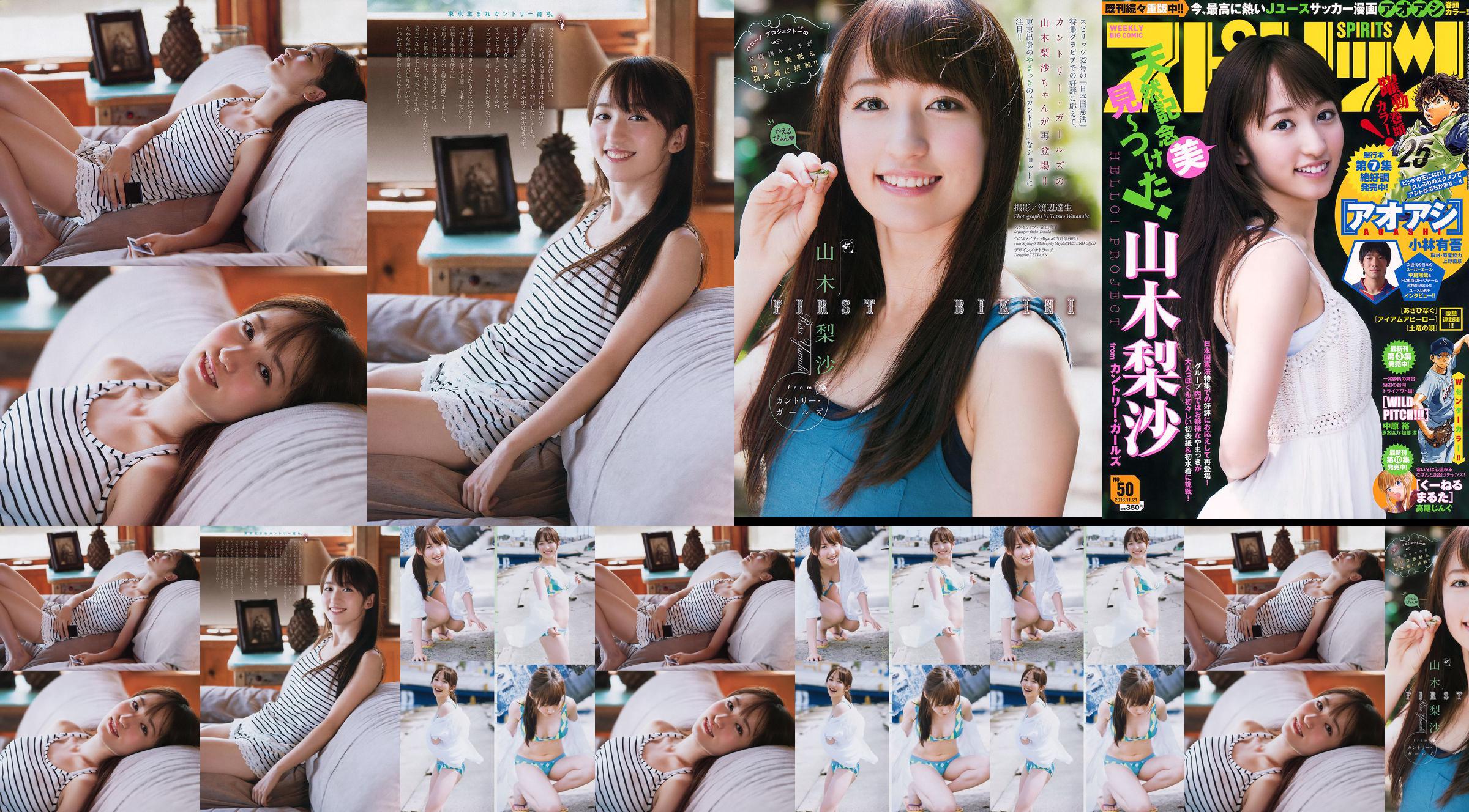 [Weekly Big Comic Spirits] Yamagi Risa 2016 No.50 Photo Magazine No.fcffdb Pagina 3