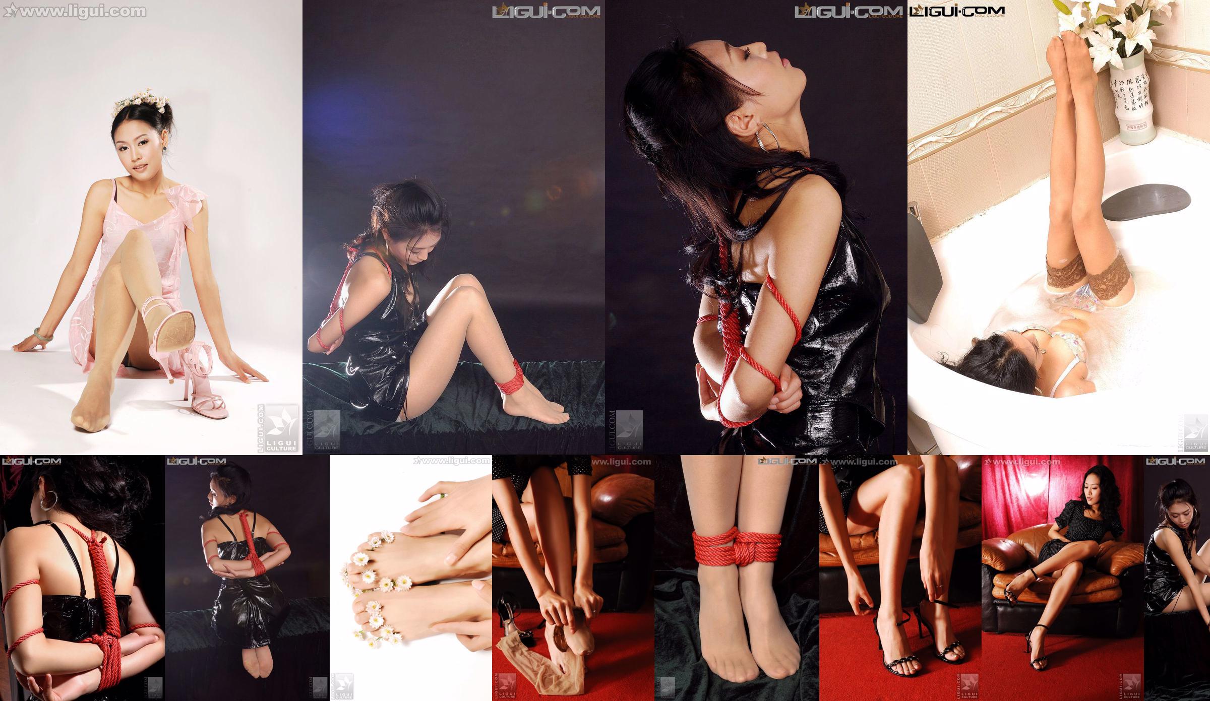 Model Kaimi "Charming Young Woman Elegantly Changing Silk" [丽柜LiGui] Silk Foot Photo Picture No.eaab7c Page 2