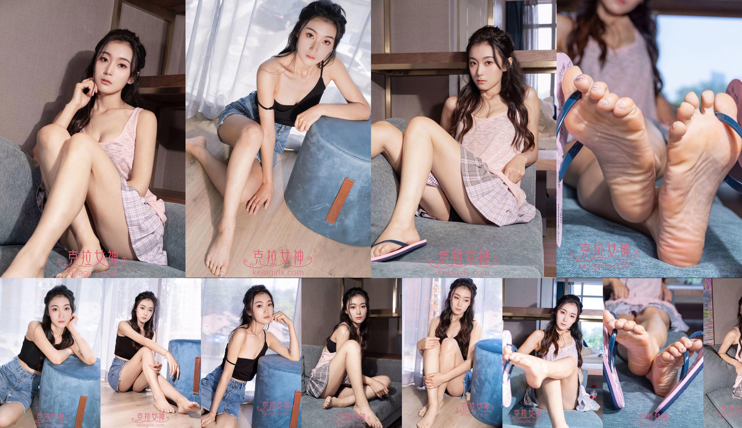 [Kelagirls] รองเท้าแตะหนีบนิ้วเท้า Zhao Min No.96d603 หน้า 1