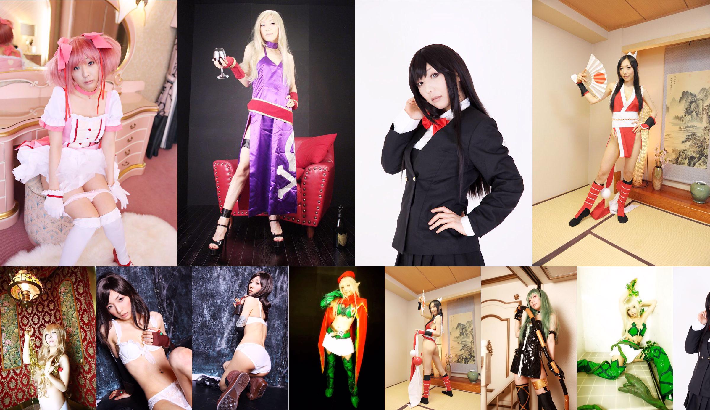 Misaki Hanagun "Queen's Blade" Airi + "Samurai Spirits" Iroha [HONEY BUNNY] No.b8cfcf Trang 27