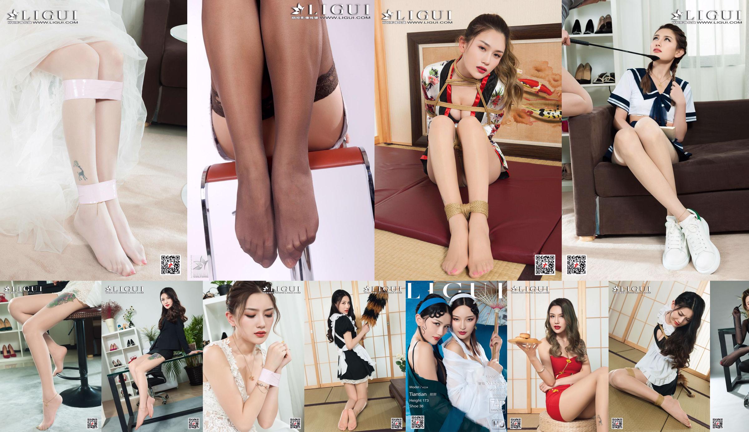 [丽 柜 Ligui] Người mẫu mạng đẹp ngọt ngào No.884114 Trang 341