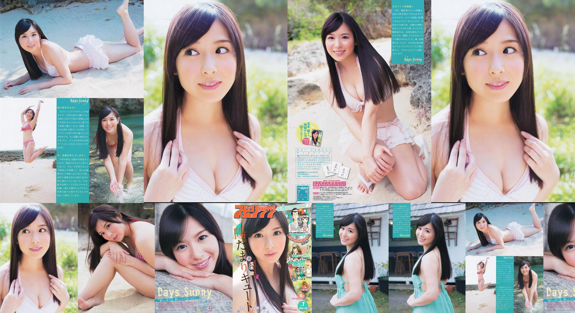 [Weekly Big Comic Spirits] Tamakibi 2014 No.07 Photo Magazine No.9e853e Página 1