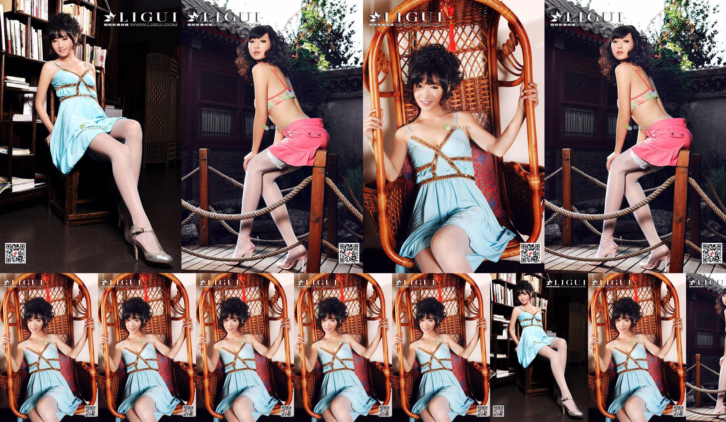 Leg model Liu Yao "Classical Beauty Silk" [丽柜LIGUI] Beautiful Legs in Stockings No.5d31ac Page 19