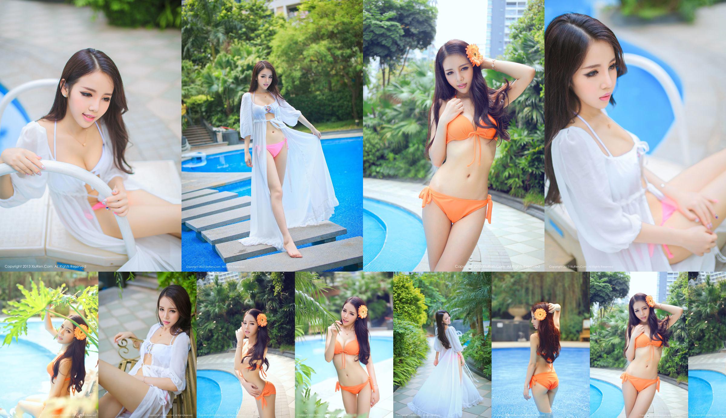 Oxygen Beauty @ VikiChing Bikini [秀 人 网 XiuRen] No.019 No.6a6ac4 Pagina 1