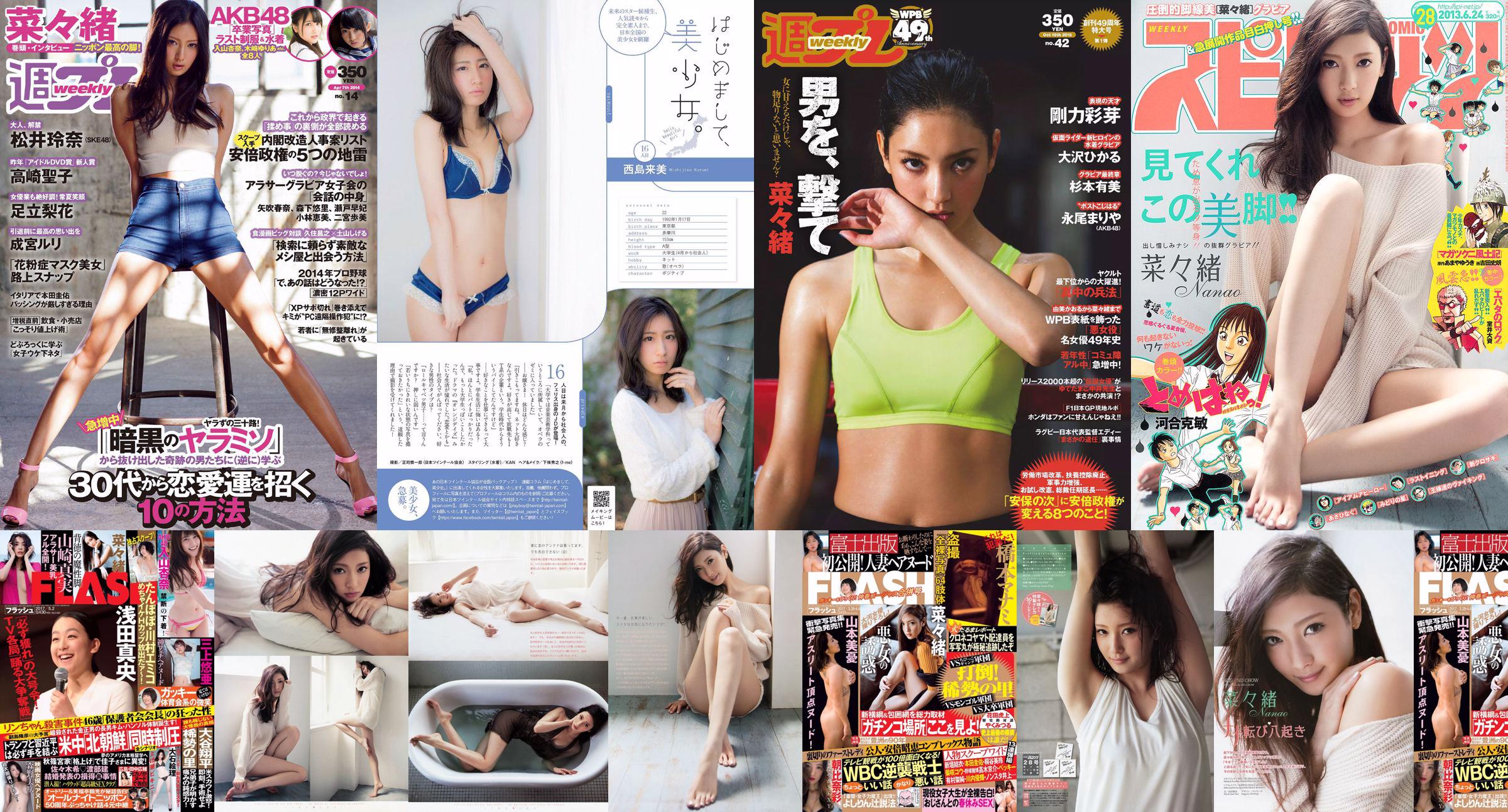 [Weekly Big Comic Spirits] 菜々緒 2013年No.28 写真杂志 No.57b2d8 第2頁